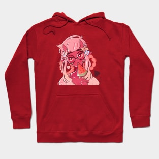 hot demon girl summer Hoodie